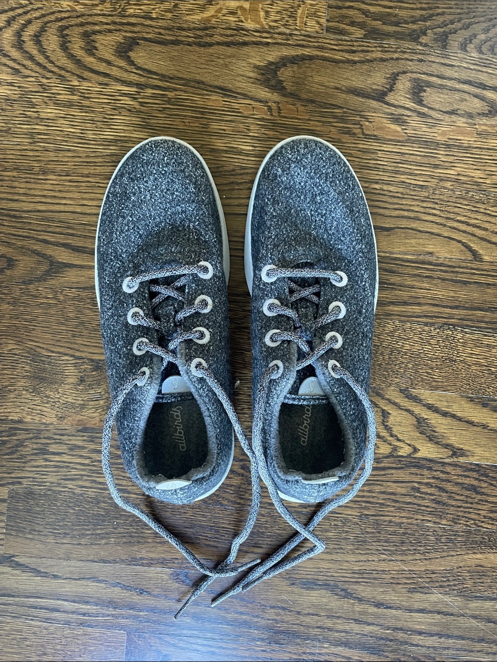 allbirds Charcoal Heather Wool Sneakers